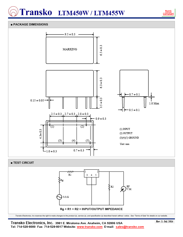 LTM455GW