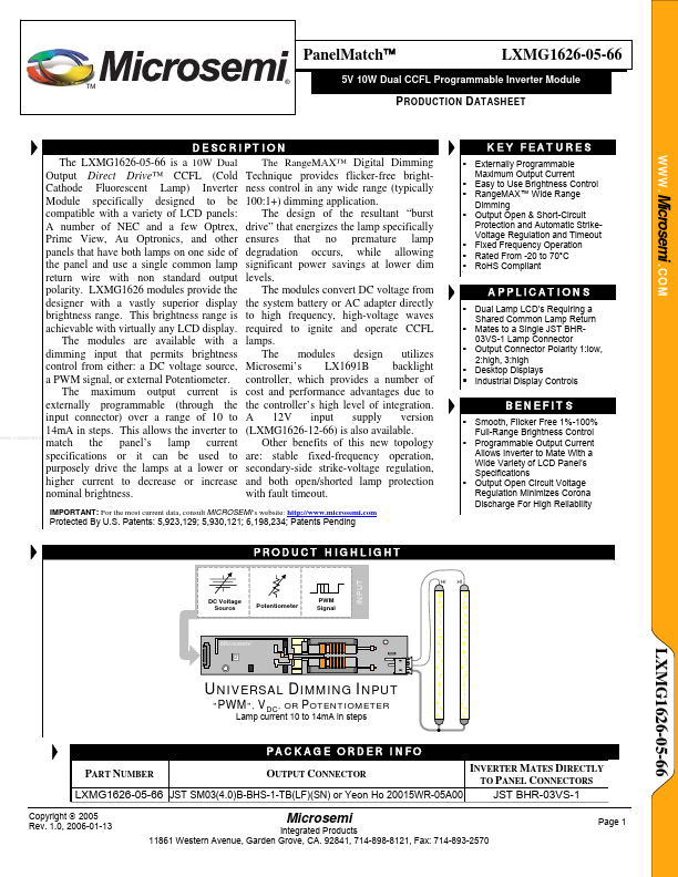 LXMG1626-05-66