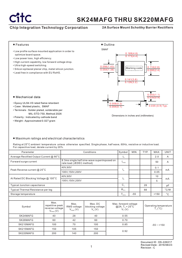 SK220MAFG