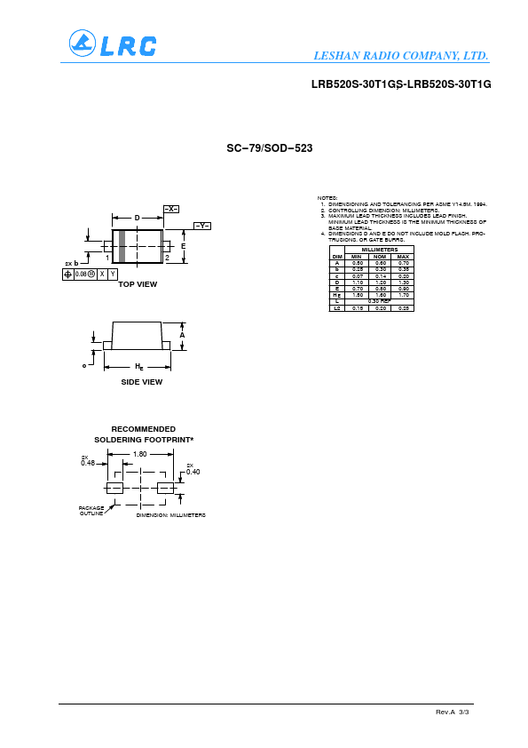 S-LRB520S-30T1G