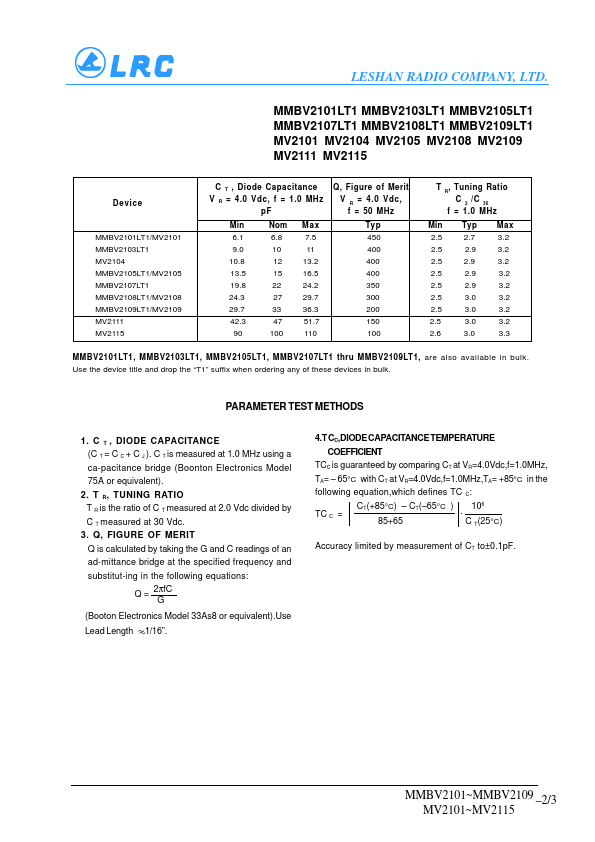 MMBV2103LT1