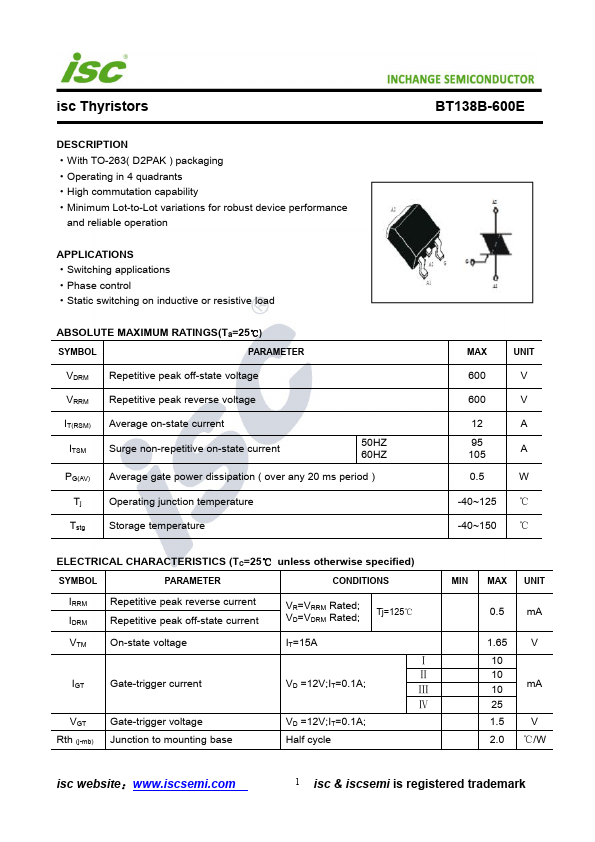 BT138B-600E