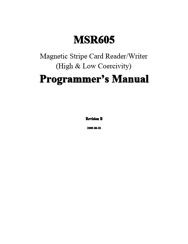 MSR605