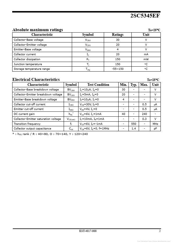 2SC5345EF