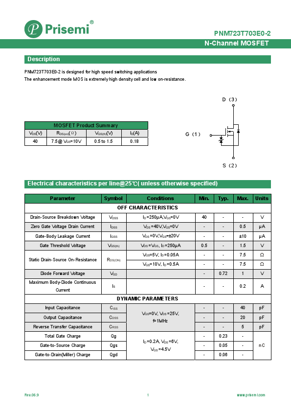 PNM723T703E0-2 Datasheet Preview