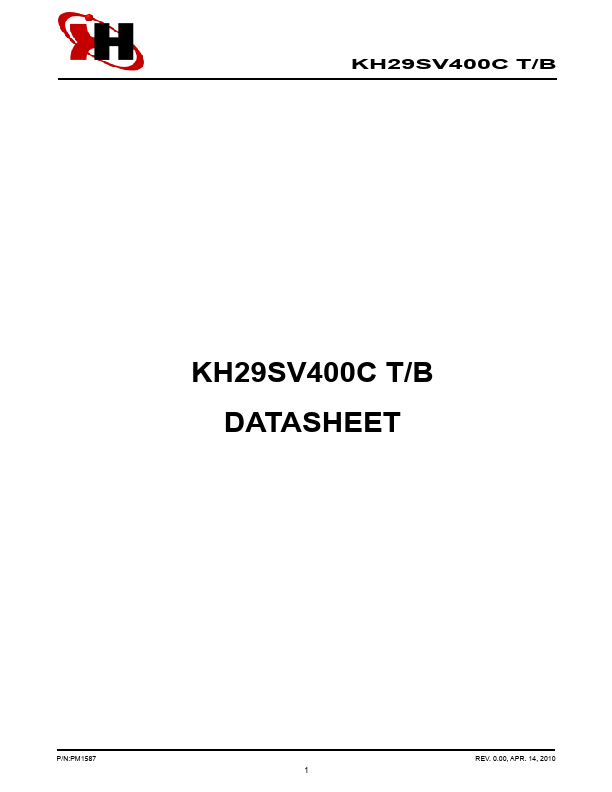 KH29SV400CT