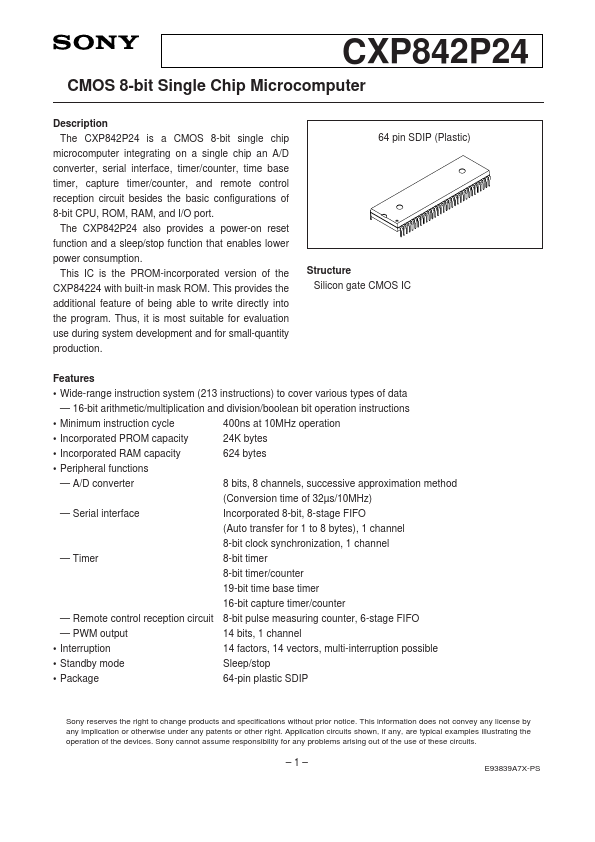 CXP842P24