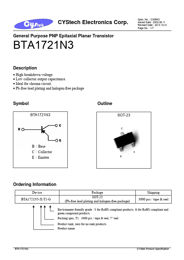 BTA1721N3