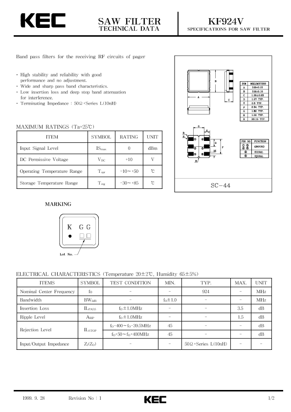 KF924V