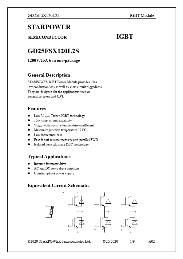 GD25FSX120L2S Datasheet Preview