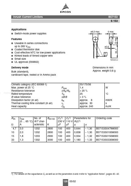 B57153S153