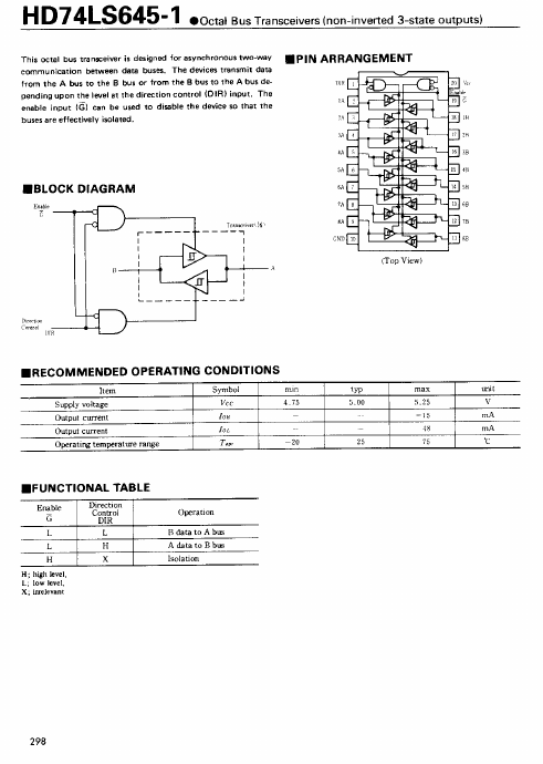 HD74LS645-1