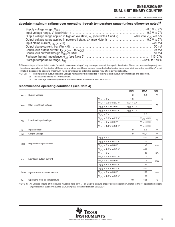 SN74LV393A-EP