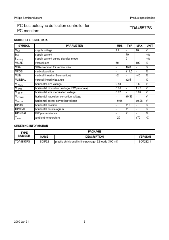 TDA4857PS