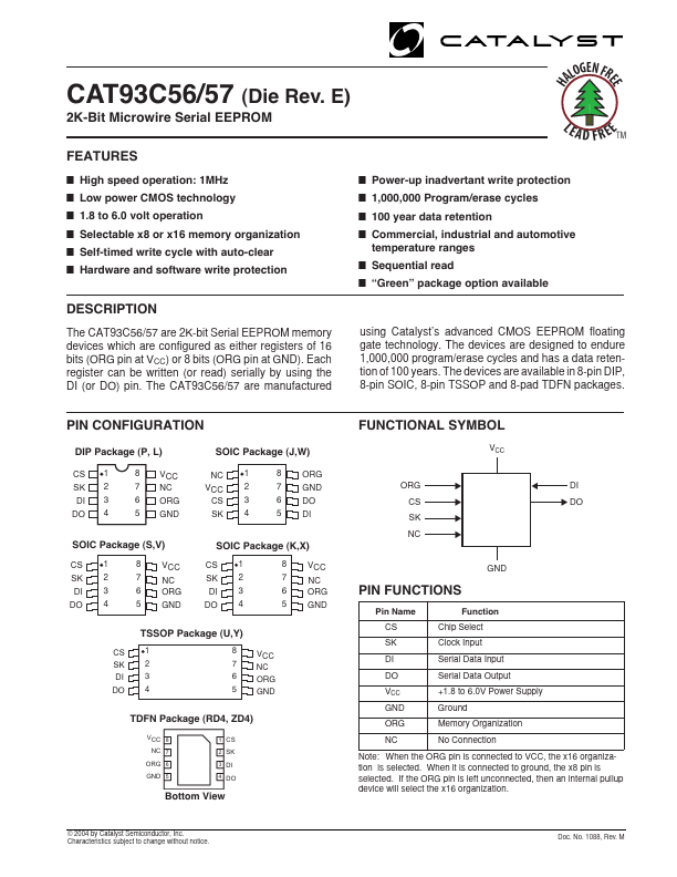 CAT93C57VA