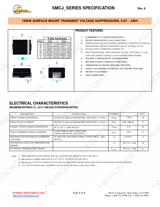 SMCJ7.5A