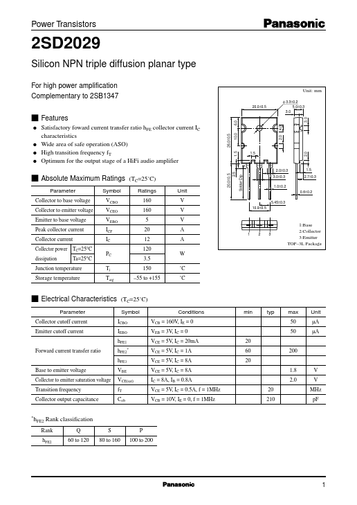 2SD2029