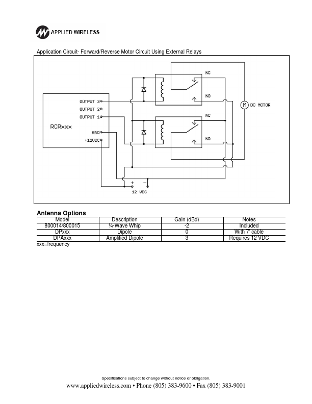 RCR315B