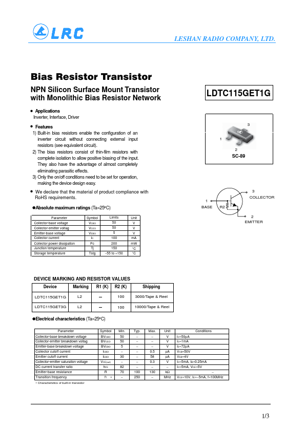 LDTC115GET3G