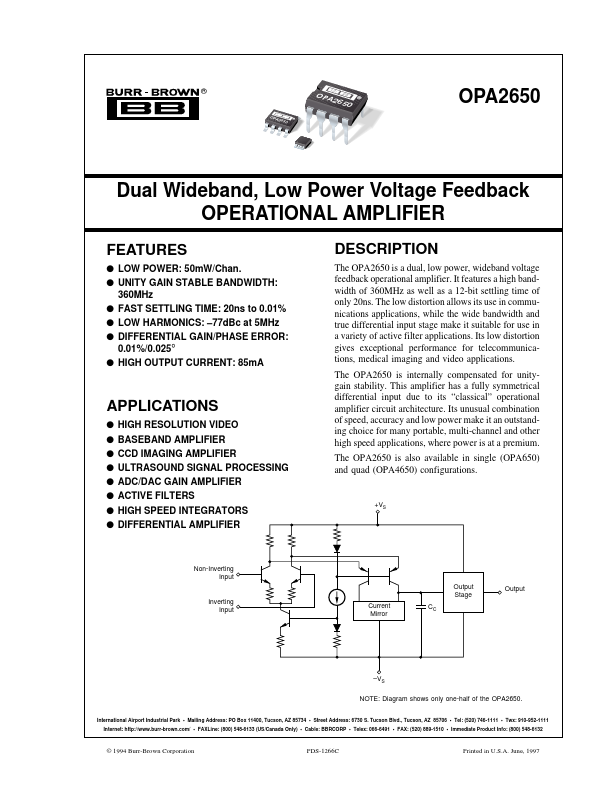 OPA2650