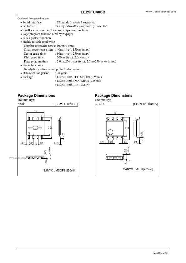 LE25FU406B