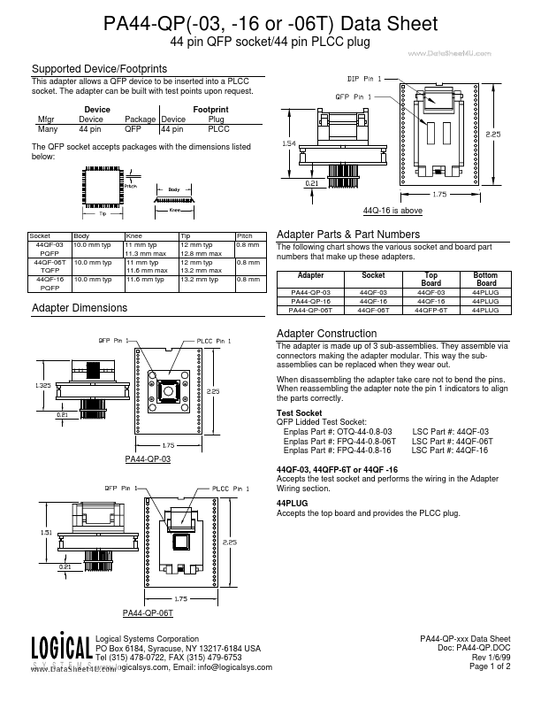 PA44-QP