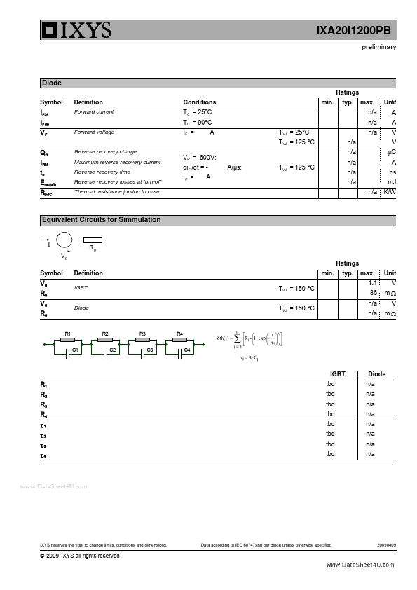 IXA20I1200PB