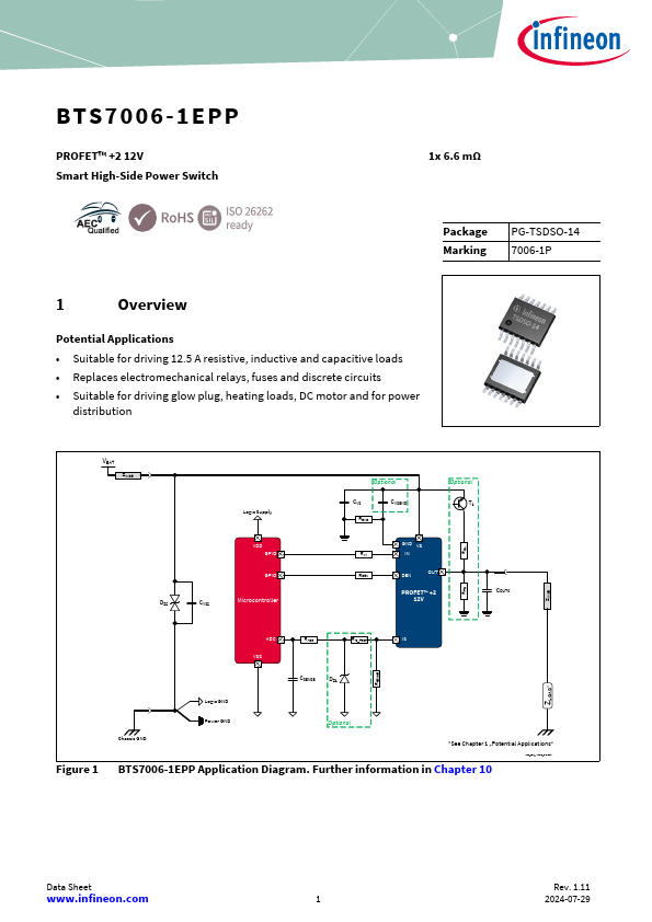 BTS7006-1EPP Datasheet Preview
