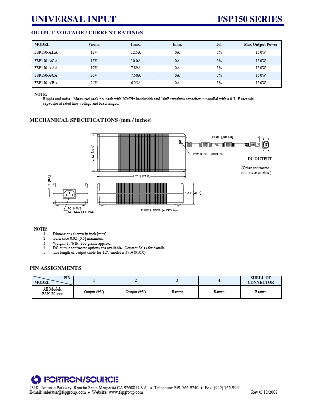 FSP150-ABA