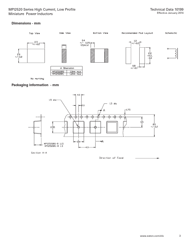 MPI2520R1-3R3-R