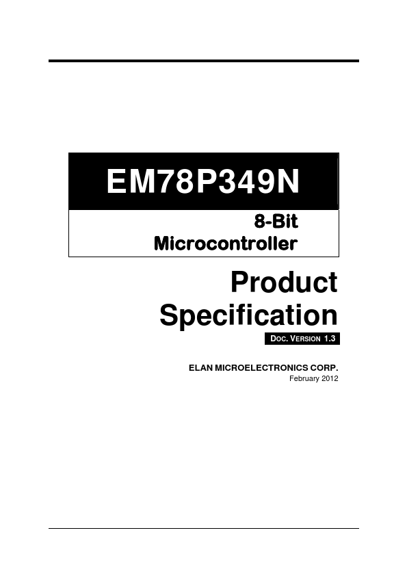 EM78P349N