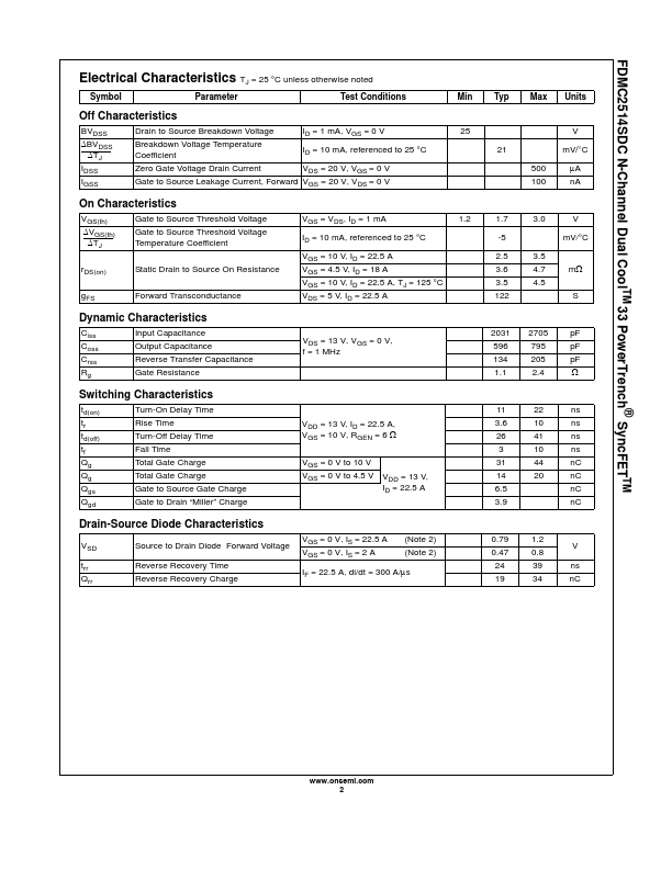 FDMC2514SDC