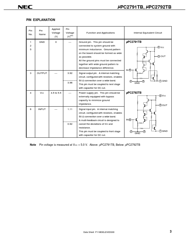 UPC2792TB