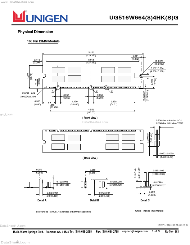 UG516W6644HKG