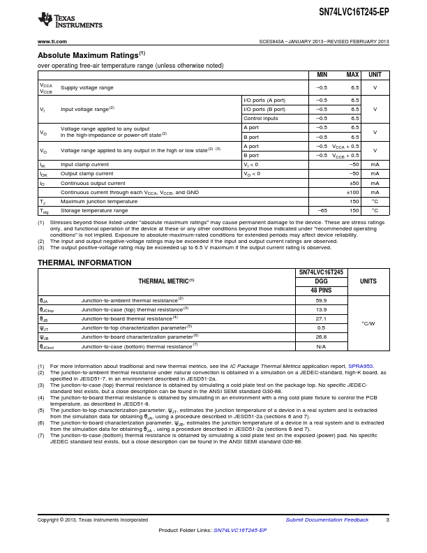 SN74LVC16T245-EP