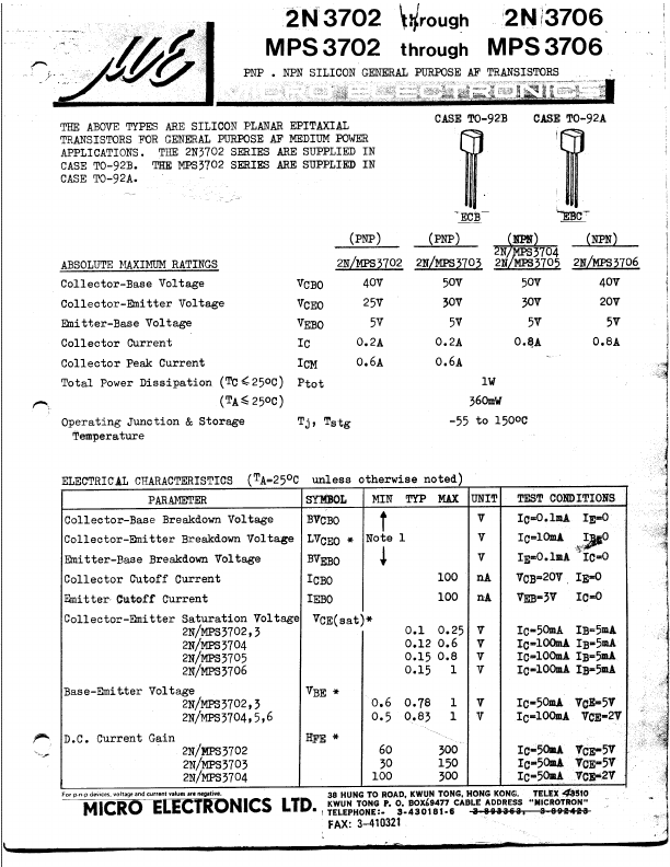 2N3705