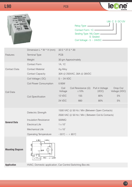 L90CSDC12V