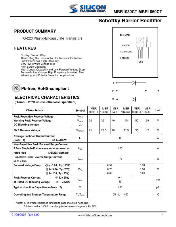 MBR1040CT