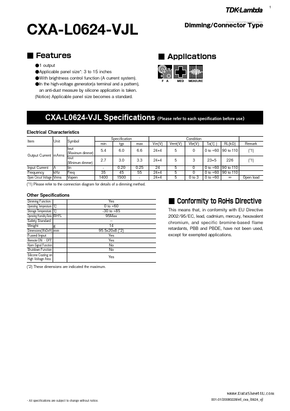 CXA-L0624-VJL