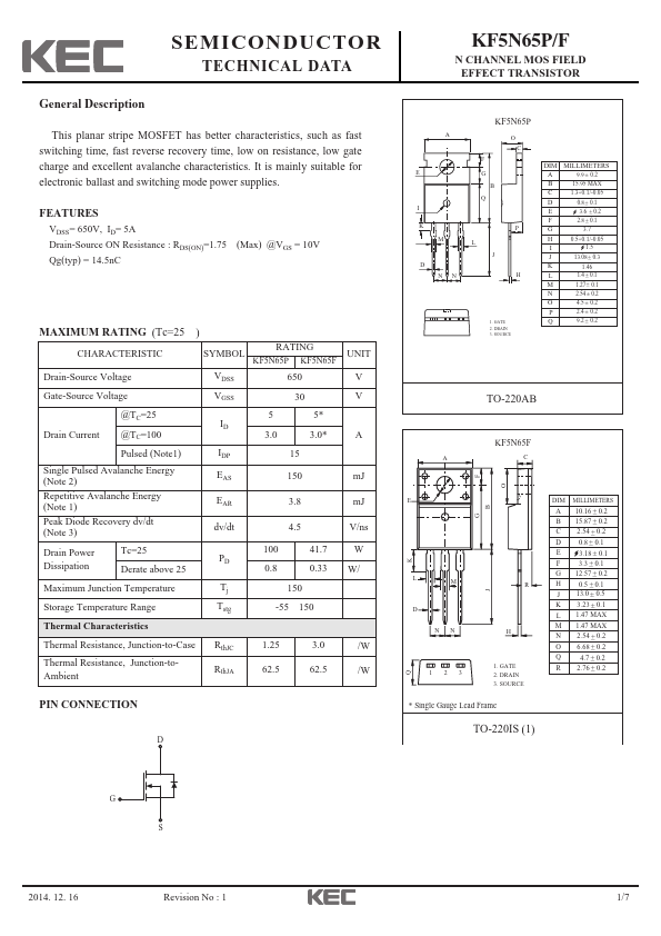 KF5N65P