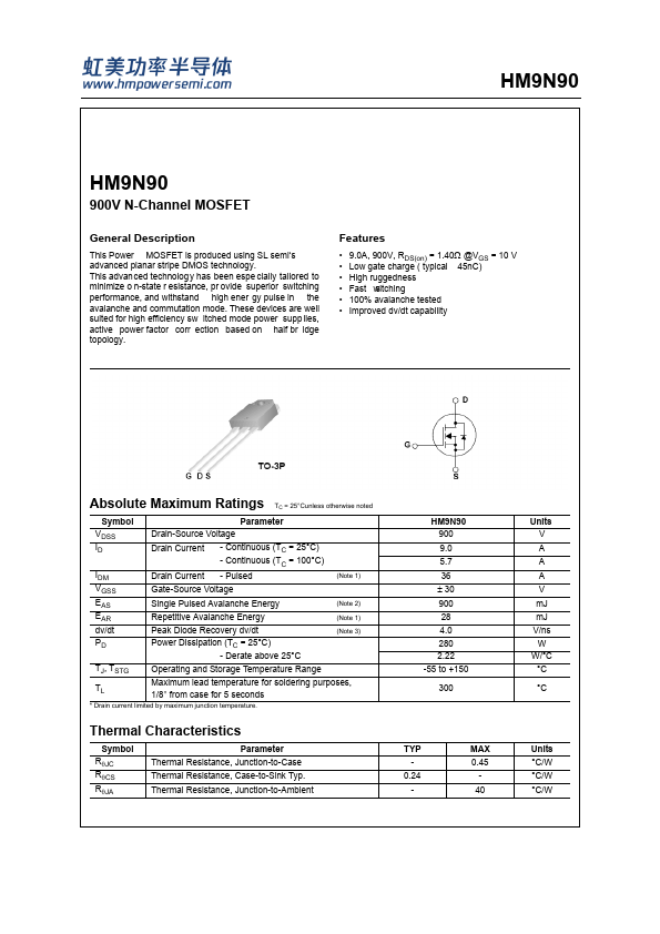 HM9N90 Datasheet Preview