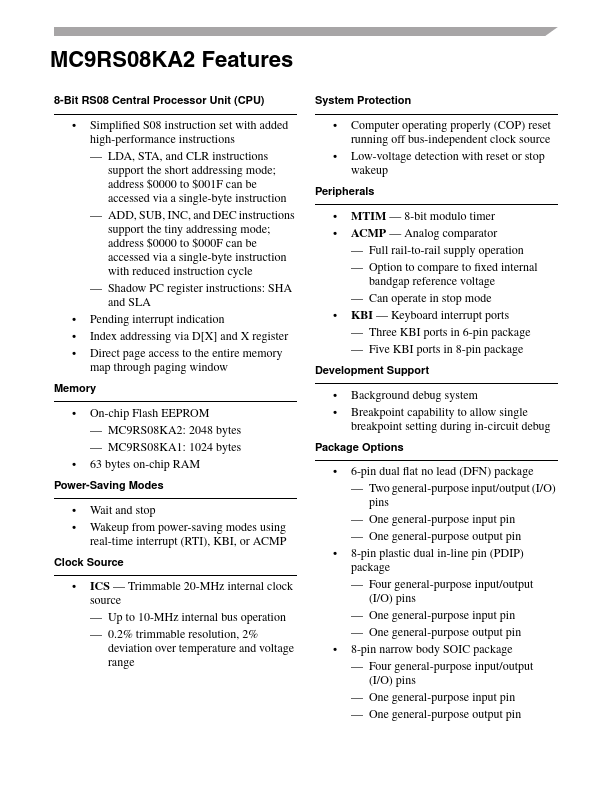 MC9RS08KA1