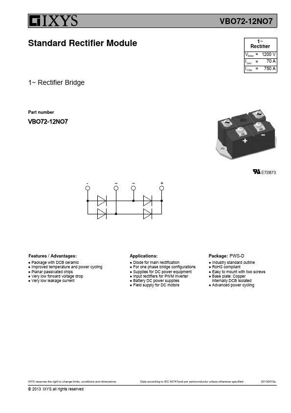 VBO72-12NO7