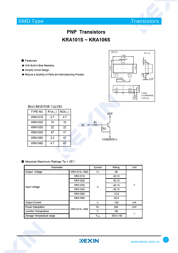 KRA104S