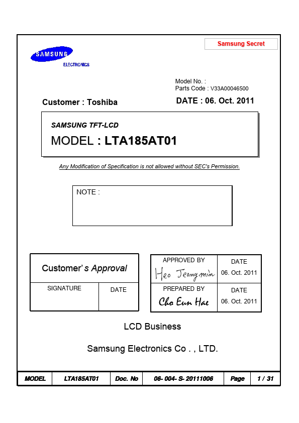 LTA185AT01