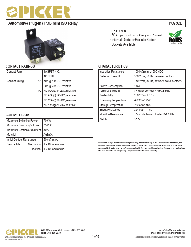 PC792E Datasheet Preview