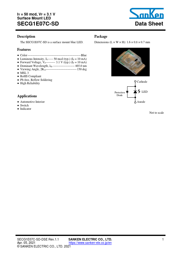 SECG1E07C-SD