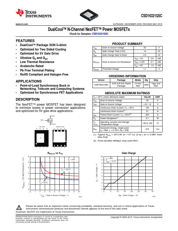 CSD16321Q5C