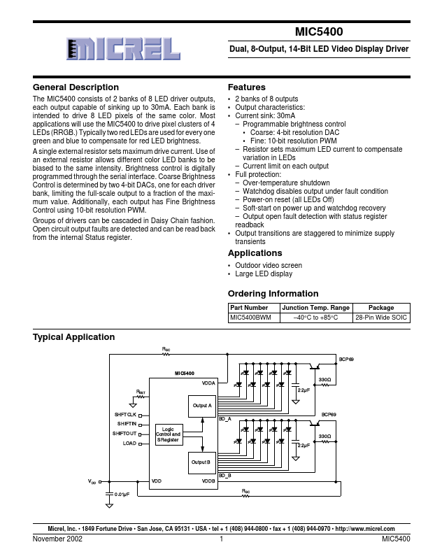 MIC5400