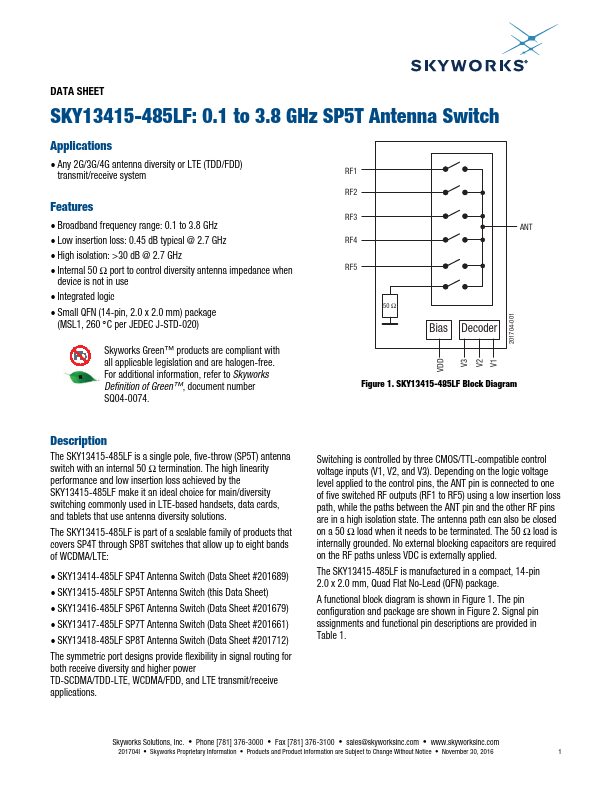 SKY13415-485LF